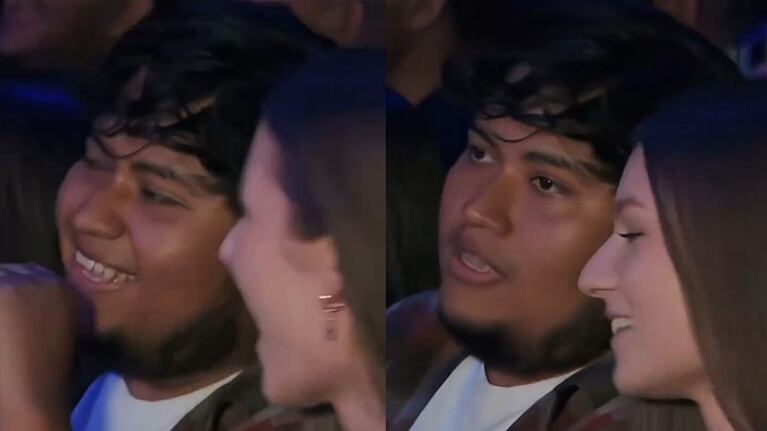 El joven enamorado fue el blanco de las bromas en un show de stand up.