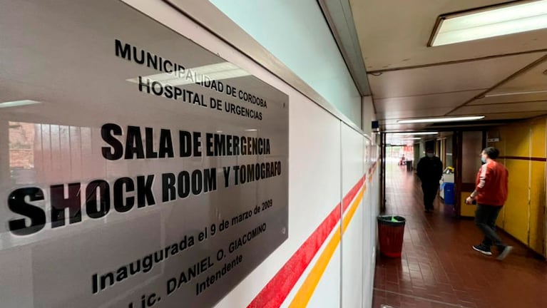 El joven está internado en el Hospital de Urgencias. Foto: Andrés Ferreyra/El Doce.