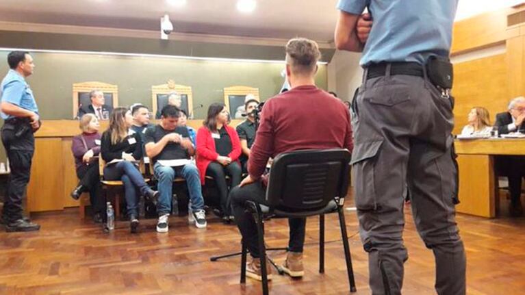 El joven imputado fue detenido en la calle Colón de la localidad de Jesús María.