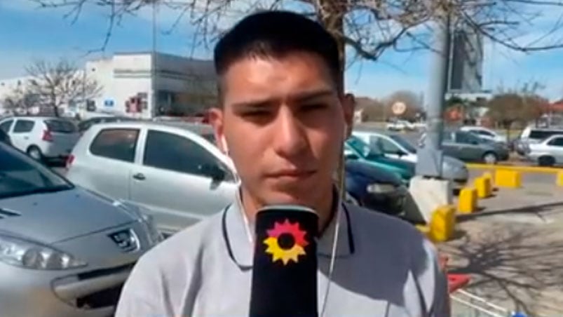 El joven que devolvió un bolso con dinero y no aceptó recompensa.