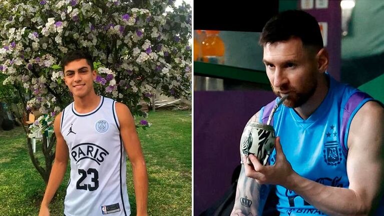 El joven tiene 18 años y trabaja en la churrería donde Messi encargó churros.