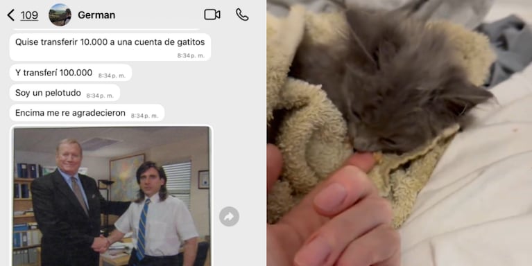 El joven tipeó mal y transfirió 100 mil pesos.