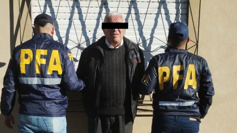 El jubilado fue detenido sin ofrecer resistencia.