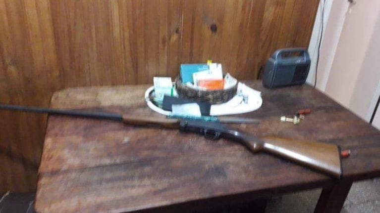El jubilado fue imputado por tenencia ilegal de arma.