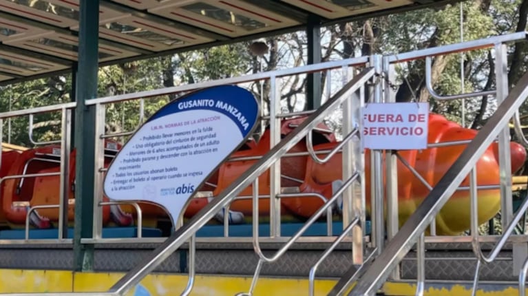 El juego desde el que se cayó el nene.