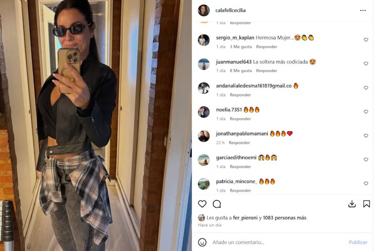 El jugado comentario que le dejaron a la ex de Pablo Lescano tras confirmase la separación