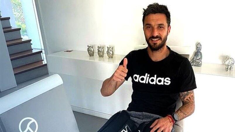 El jugador habló sobre su paso por River y lanzó una frase que hizo ruido en Nuñez. Foto: Instagram: @nacho.scocco32.