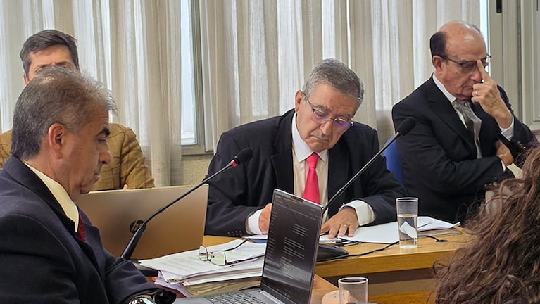 El juicio a Oscar González en Villa Dolores. Foto: ElDoce.tv.