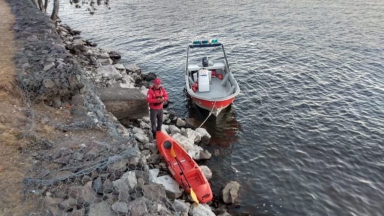 El kayak había sido encontrado esta mañana. Horas después se confirmó el peor final.