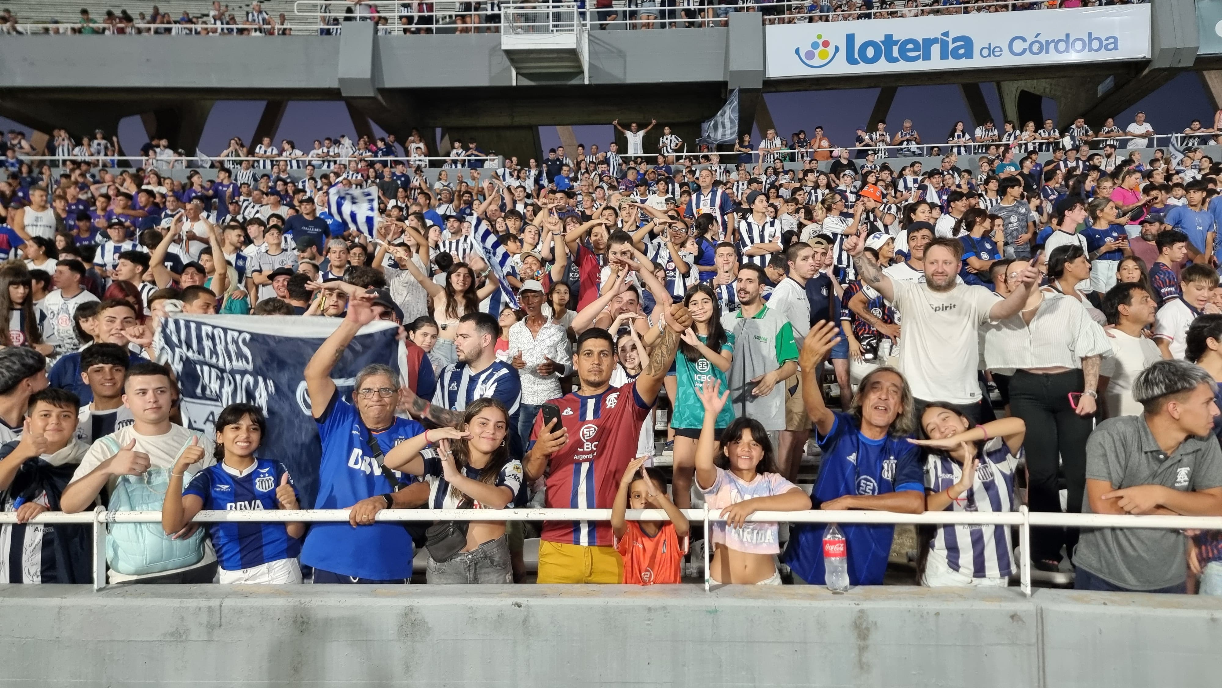 El Kempes albergó el festejo de Talleres.