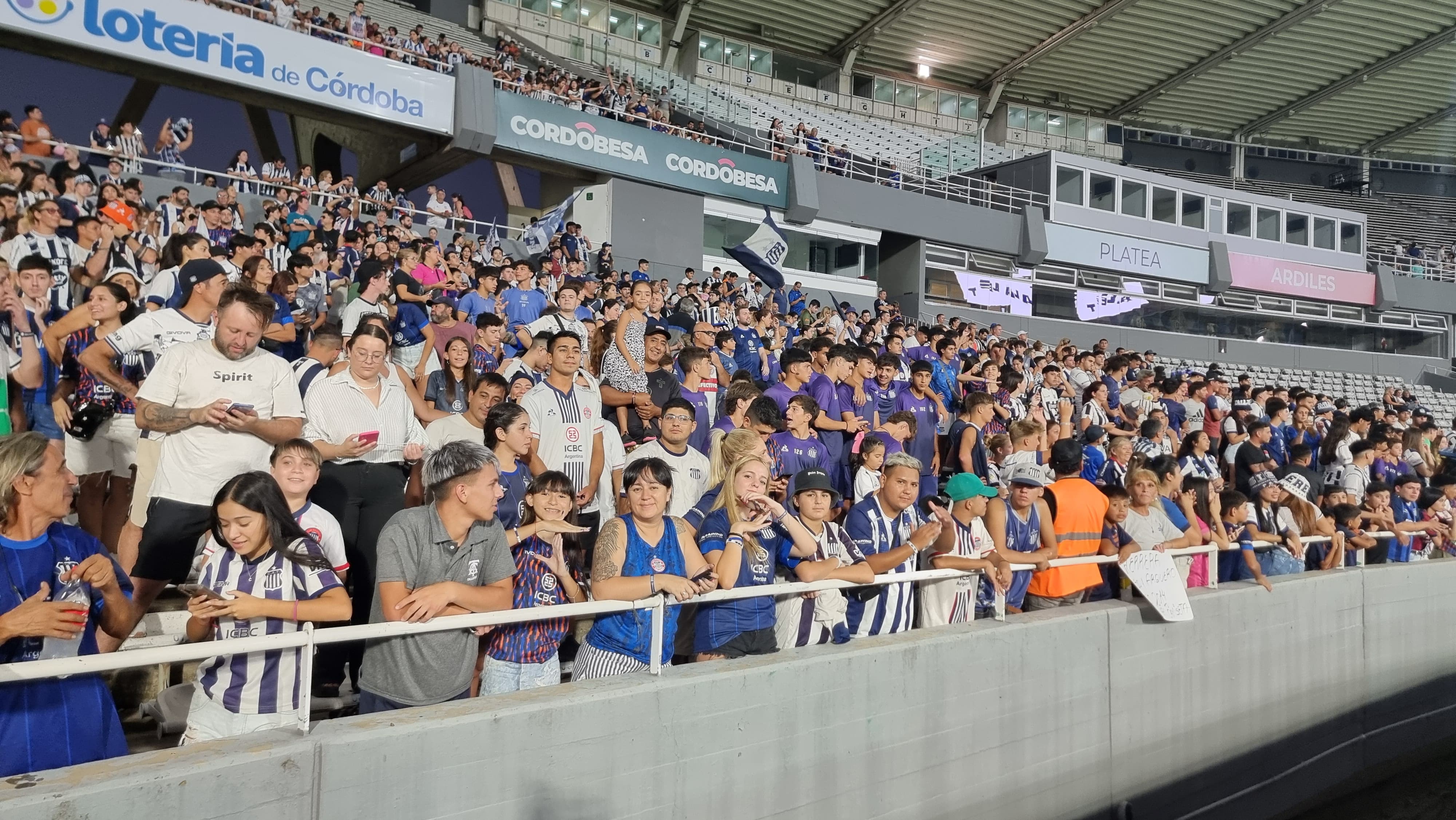 El Kempes albergó el festejo de Talleres.