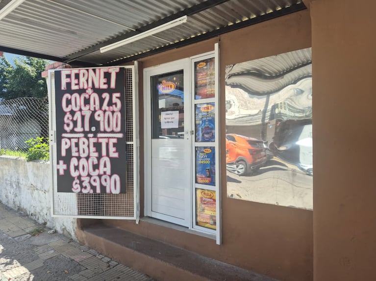 El kiosco donde ocurrió el intento de robo en Alta Gracia.
