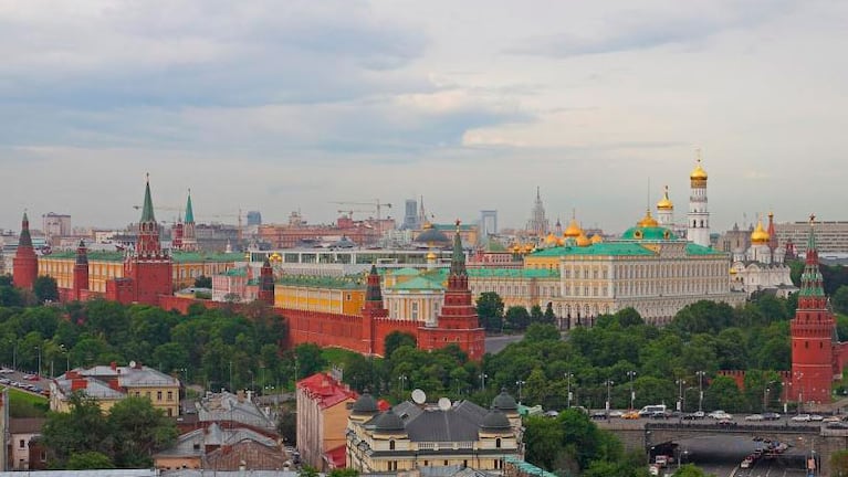 El Kremlin de Moscú.