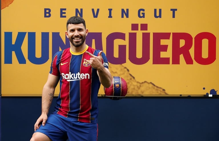 El Kun Agüero volverá a jugar en la Liga Española después de diez temporadas.