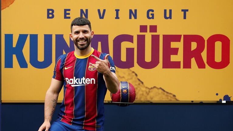El Kun Agüero volverá a jugar en la Liga Española después de diez temporadas.