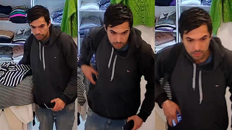 El ladrón aprovechó el descuido de la empleada para robar.