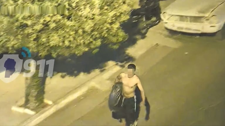 El ladrón de 37 años quedó detenido.