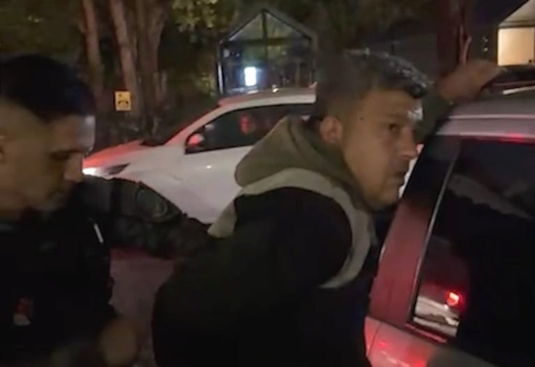 El ladrón, escrachado.