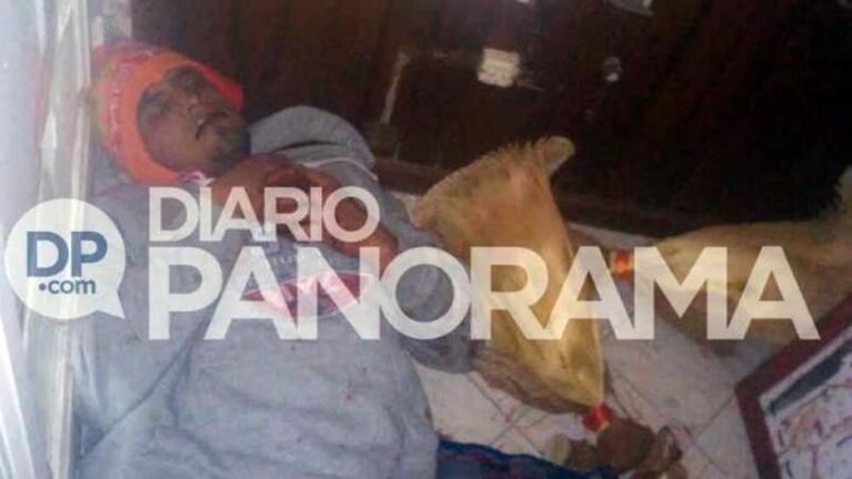 El ladrón que se quedó dormido en vez de escapar