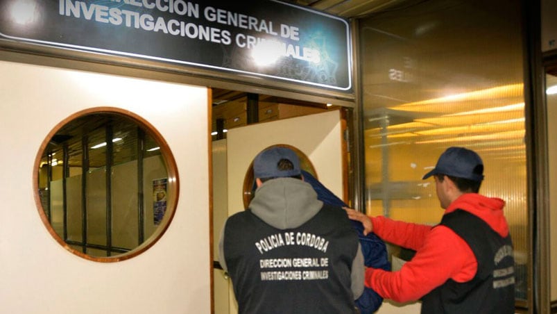 El ladrón tendría frondosos antecedentes. Foto: Policía de Córdoba.