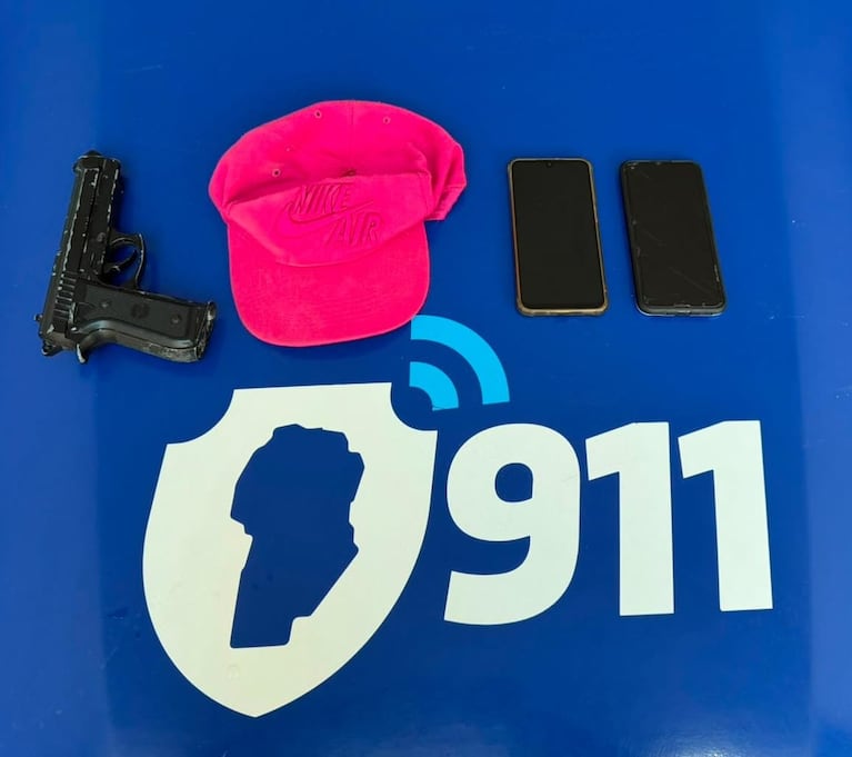 El ladrón terminó detenido (Foto: Prensa Policía).