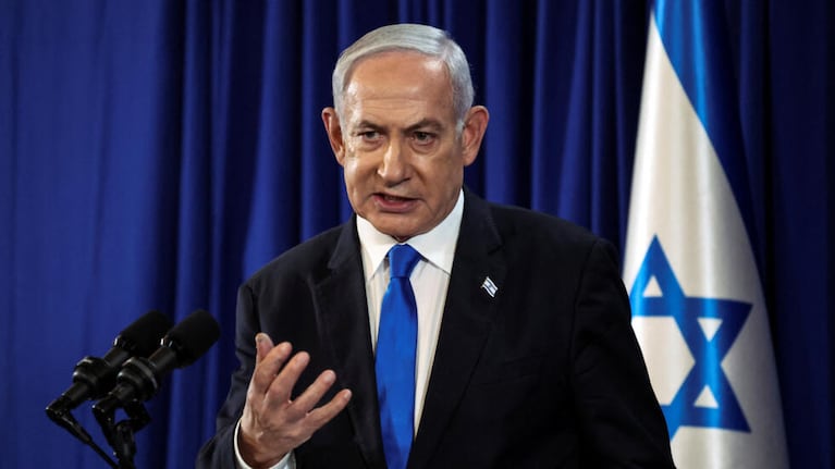 El líder israelí, Benjamin Netanyahu.