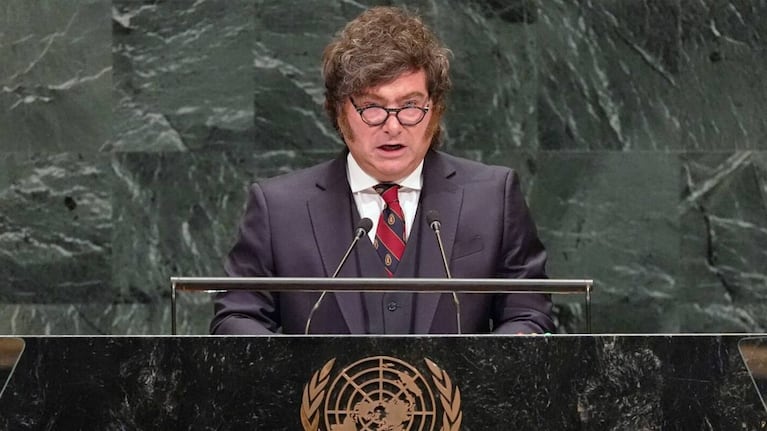 El líder libertario criticó a la ONU por su falta de acción en el conflicto por las Islas Malvinas.