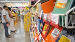 El listado incluyó más productos de librería.