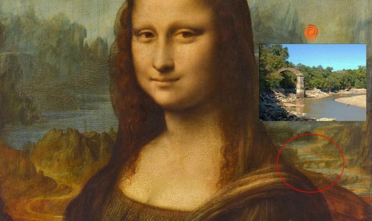 El llamativo hallazgo sobre el paisaje de la Mona Lisa