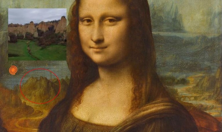El llamativo hallazgo sobre el paisaje de la Mona Lisa