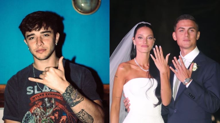 El llamativo posteo de Julián Serrano en medio del casamiento de Oriana Sabatini y Paulo Dybala (Foto: Instagram / julianserrano01 - Movilpress )