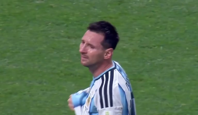 El llanto de Lionel Messi tras el pase a 4tos de final.