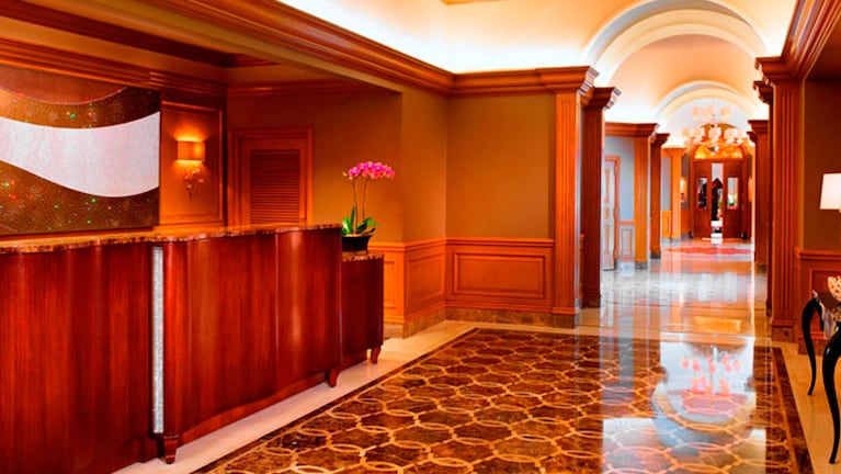El Lobby del Hotel (Web ST Regis).