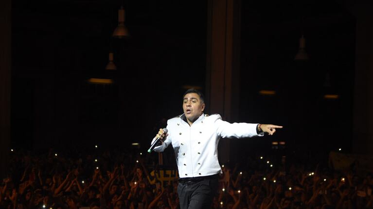 El Loco Amato regresó ante una multitud. Foto: Maxi López / ElDoce.tv.