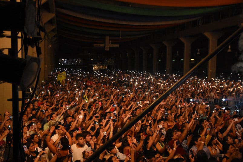 El Loco Amato regresó ante una multitud. Foto: Maxi López / ElDoce.tv.