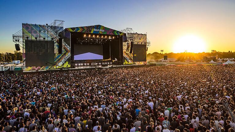 El Lollapalooza, uno de los eventos masivos afectados por la prohibición.