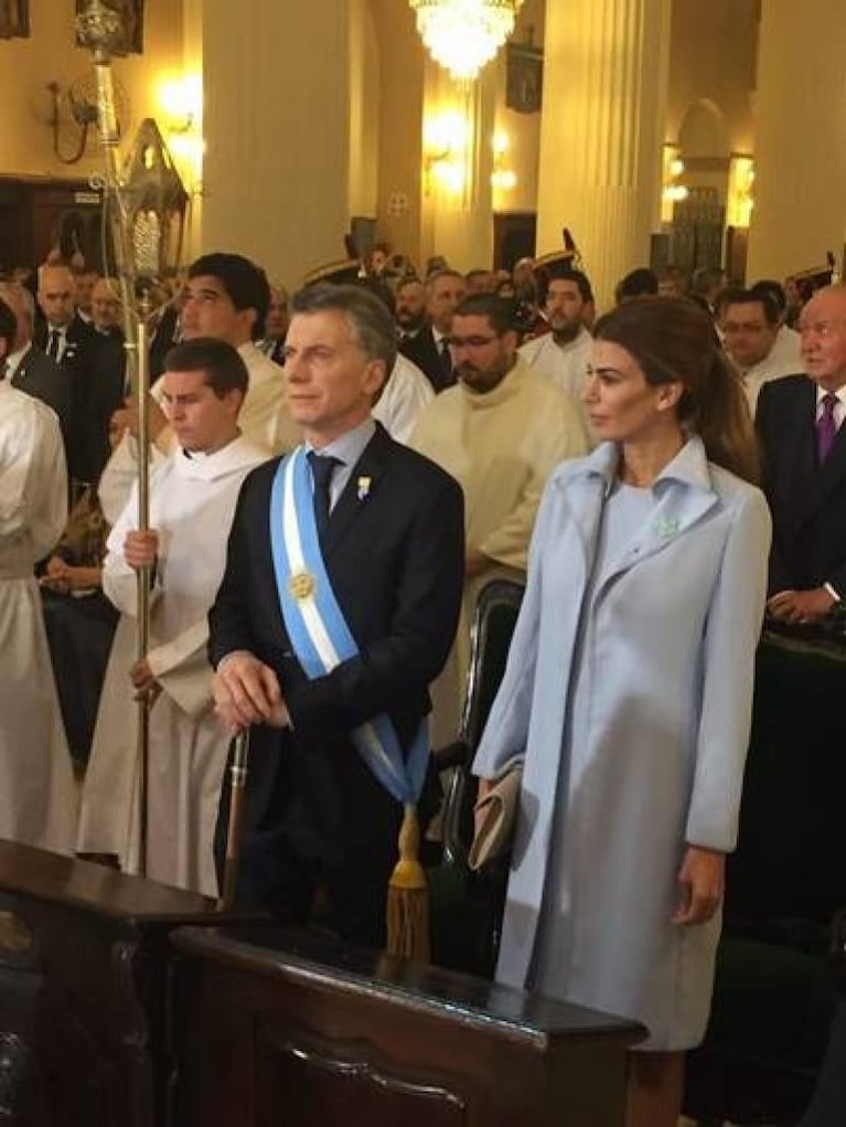 El look de Juliana Awada para el festejo del Bicentenario