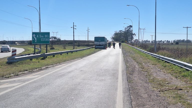 El lugar de la tragedia, en el cruce entre las rutas 9 y 60.