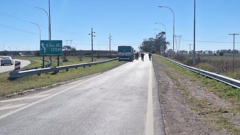 El lugar de la tragedia, en el cruce entre las rutas 9 y 60.