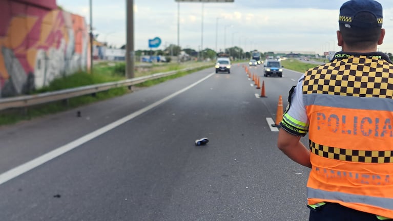 El lugar de la tragedia sobre Circunvalación. Foto: Juampi Lavisse / ElDoce.