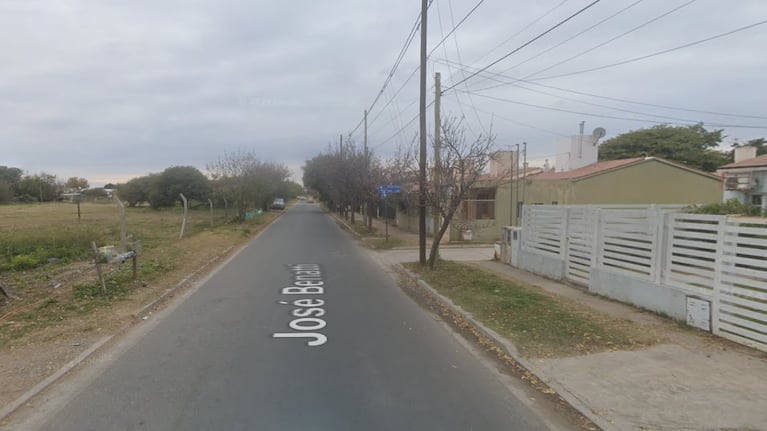 El lugar del accidente en la zona sur de Córdoba.