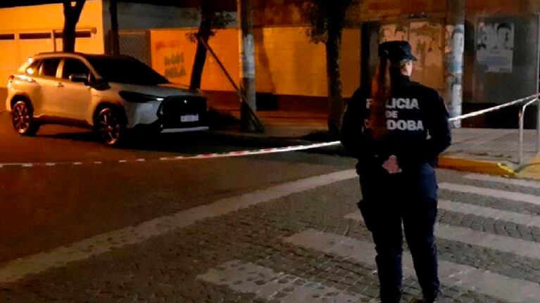 El lugar del ataque ocurrido el domingo a la madrugada.