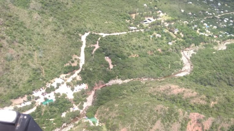 El lugar donde apareció el cuerpo que podría ser de Mariela Natali es de difícil acceso.