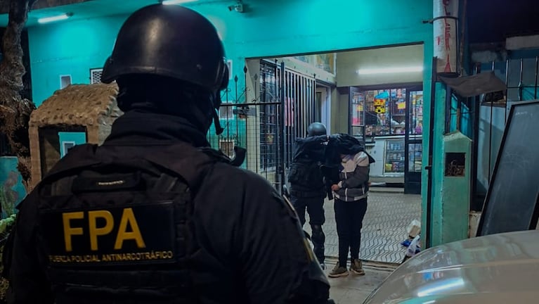 El lugar donde atraparon a las tres personas.