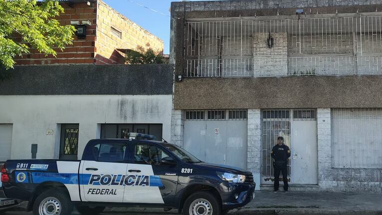 El lugar donde fue rescatada la víctima de servidumbre. (Imagen: gentileza Infobae).