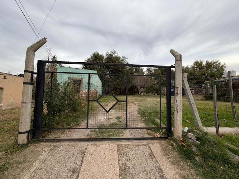 El lugar donde la niña de 4 años murió tras ser atacada por un perro.
