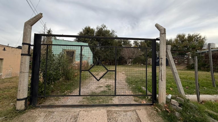El lugar donde la niña de 4 años murió tras ser atacada por un perro.