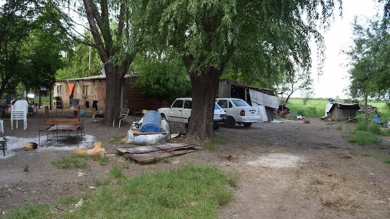 El lugar donde ocurrió el crimen.