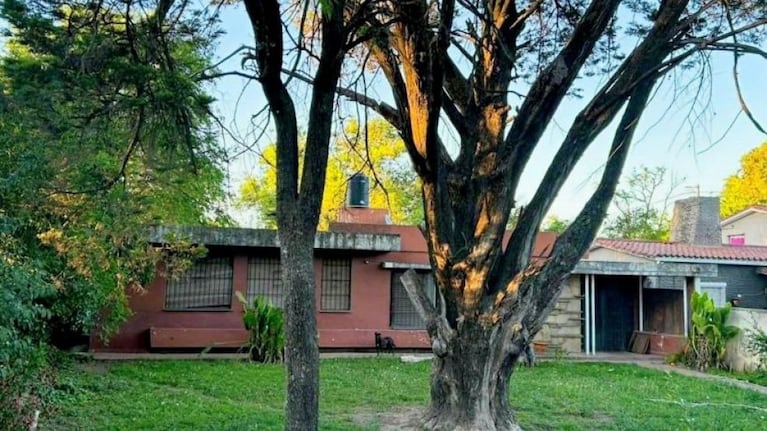 El lugar donde ocurrió en Doble Femicidio.
