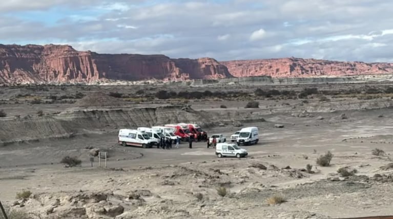 El lugar donde se llevó a cabo el rescate (Foto: gentileza San Juan 8)